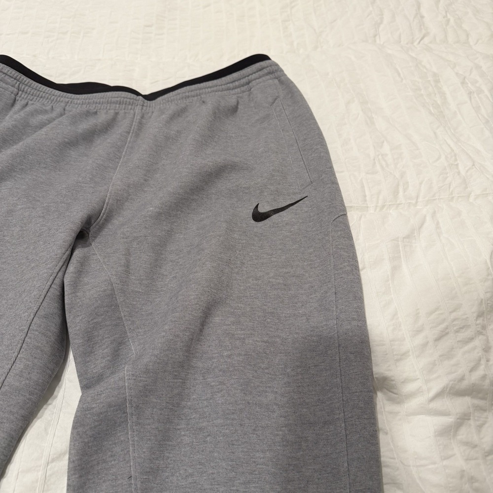 Nike Dri-Fit Showtime Basketball Pants Joggers NWT Black Grey Women's Size XLT - Picture 2 of 9